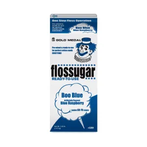 Boo Blue Raspberry Floss Sugar | 3.25 lbs