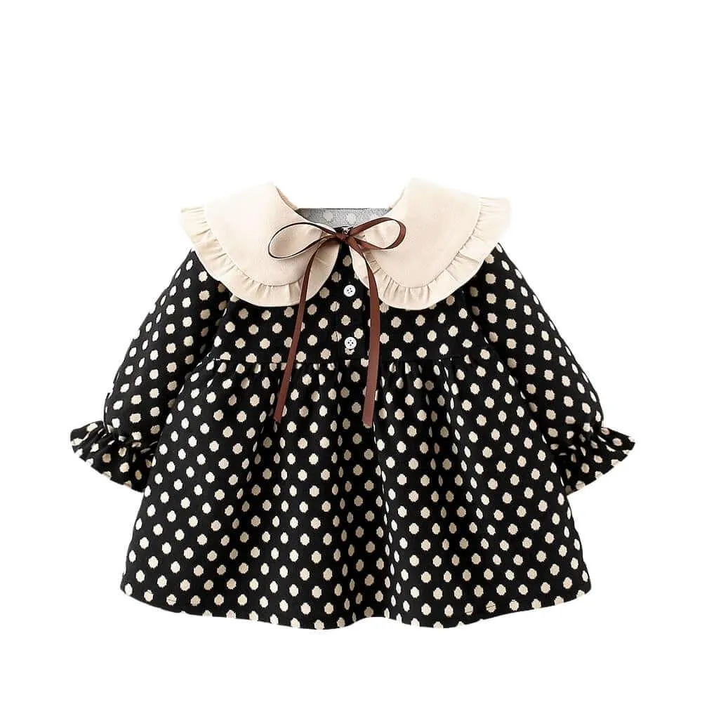 Dot & Floral Princess Dresses for Baby