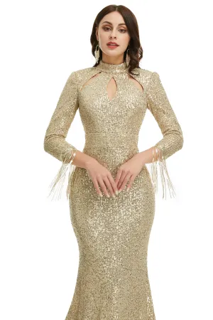 Long Prom Dresses Full Sleeve Dresses Party Dress 2025 Formal Gowns