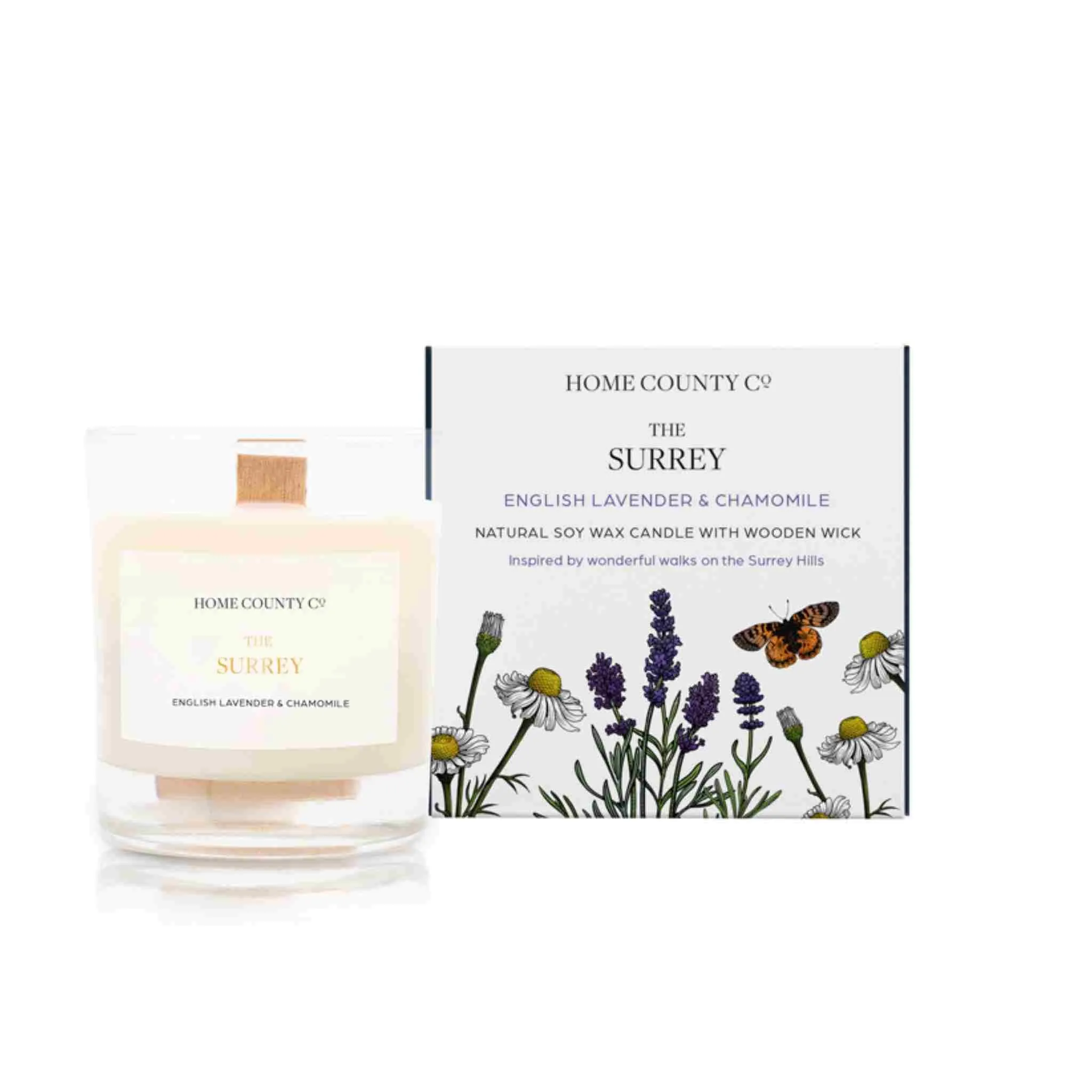 The Surrey - English Lavender and Chamomile Candle