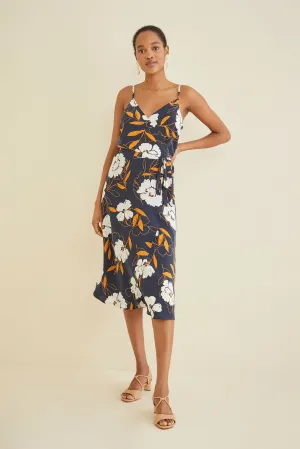 Varden Silk Wrap Dress